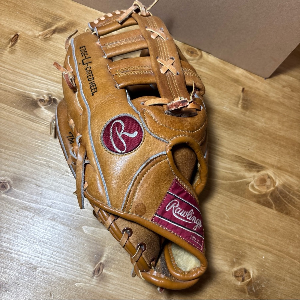RAWLINGS RSG8 12 Softball Size Baseball Glove Deep Well Pocket Leather LHT